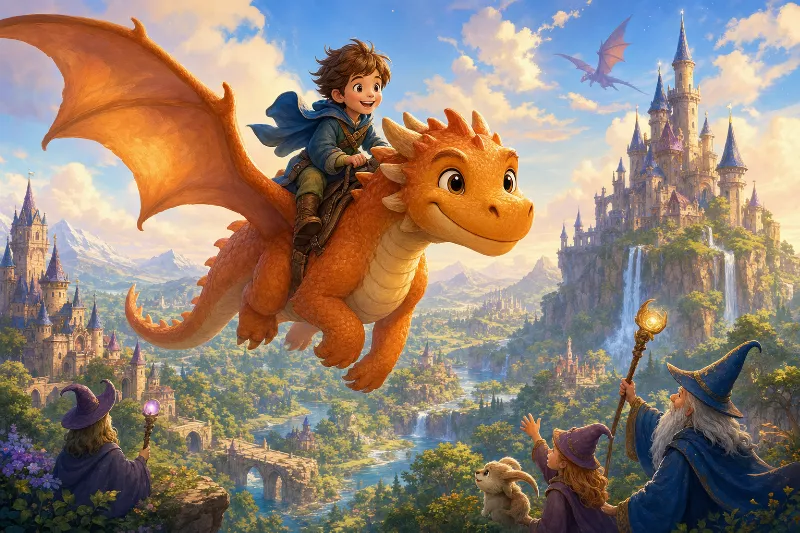 Fantasy pre deti: draci, čarodejníci a čaro príbehov