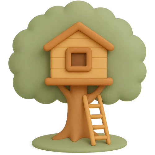 Stavba domčeka na strome