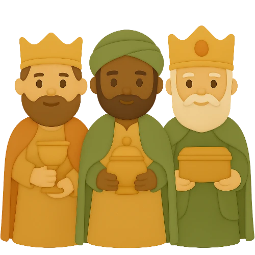 Personalizovaná detská kniha o Troch kráľoch plná kúziel