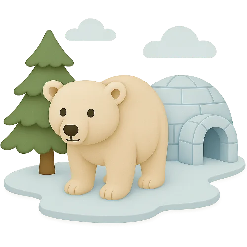 Osobná detská kniha o dobrodružstve na Severnom póle plná kúziel