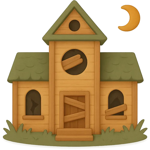 Osobná kniha pre deti s témou Strašidelný dom plný kúziel