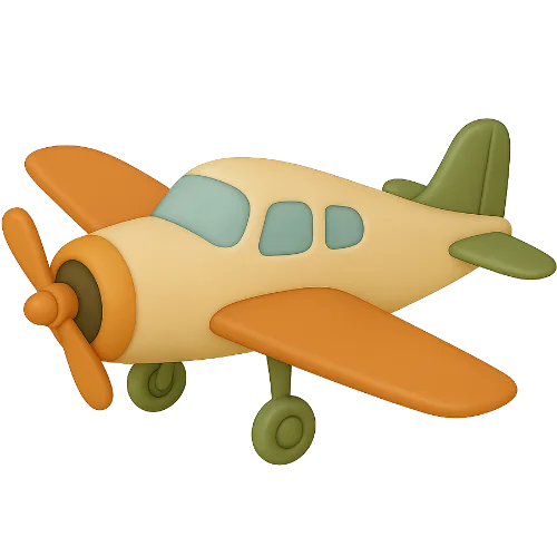 Osobná detská kniha o lietadle plná dobrodružstva