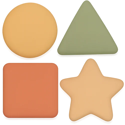 Osobná kniha pre deti o tvaroch a farbách plná kúziel