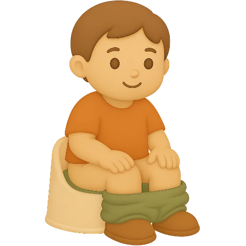 Osobná detská kniha o učení na nočník plná čarovných momentov