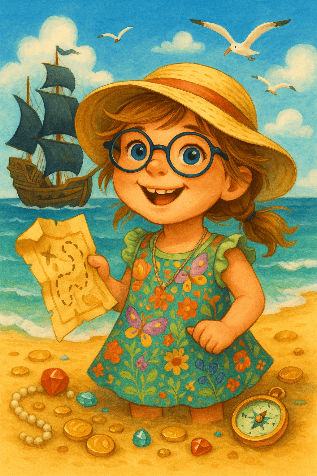 Ilustrácia pre Poklad čiernych strán