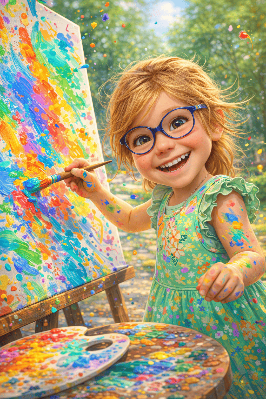 Ilustrácia pre Štetce na voľné dni